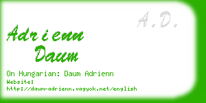 adrienn daum business card